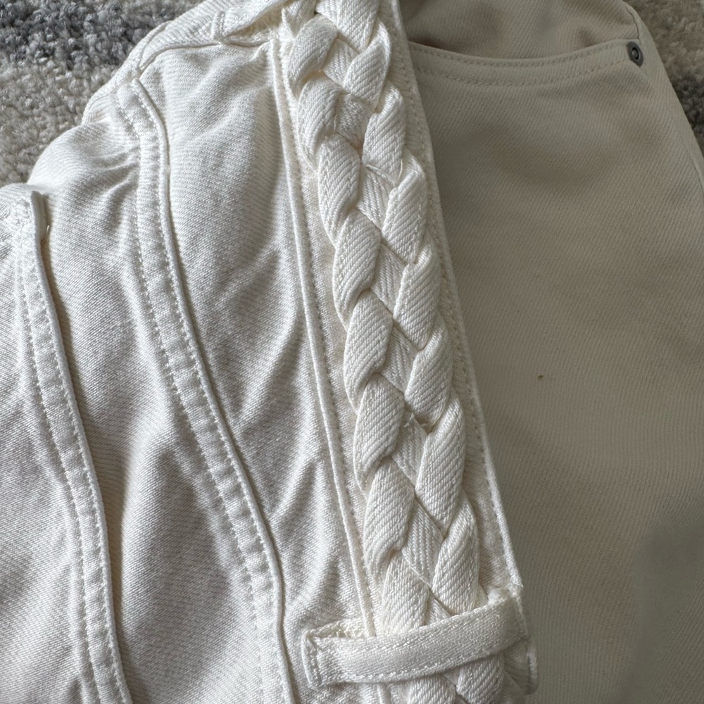 J. McLaughlin Off-White Denim Pants - Picture 7 of 12